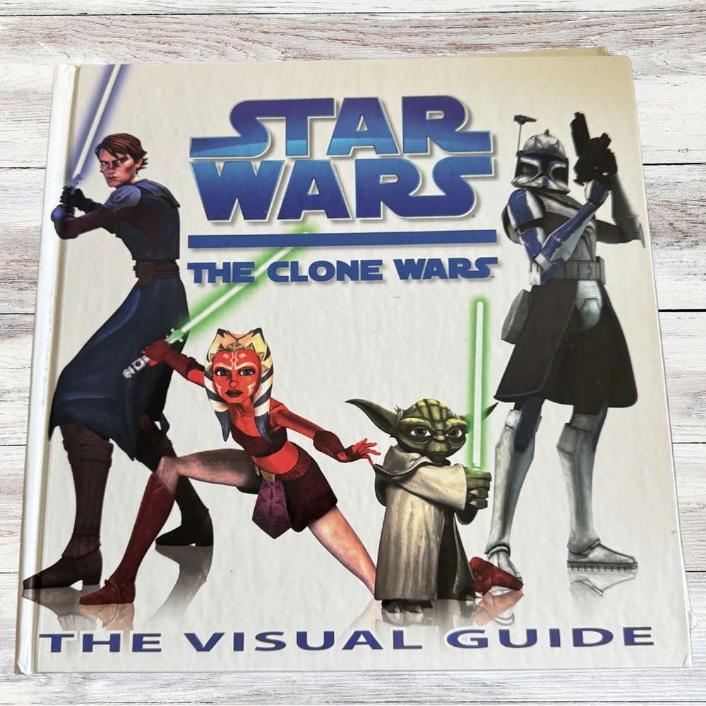 ⭐️ Star Wars: The Clone Wars – The Visual Guide (Hardcover, DK Publishing)